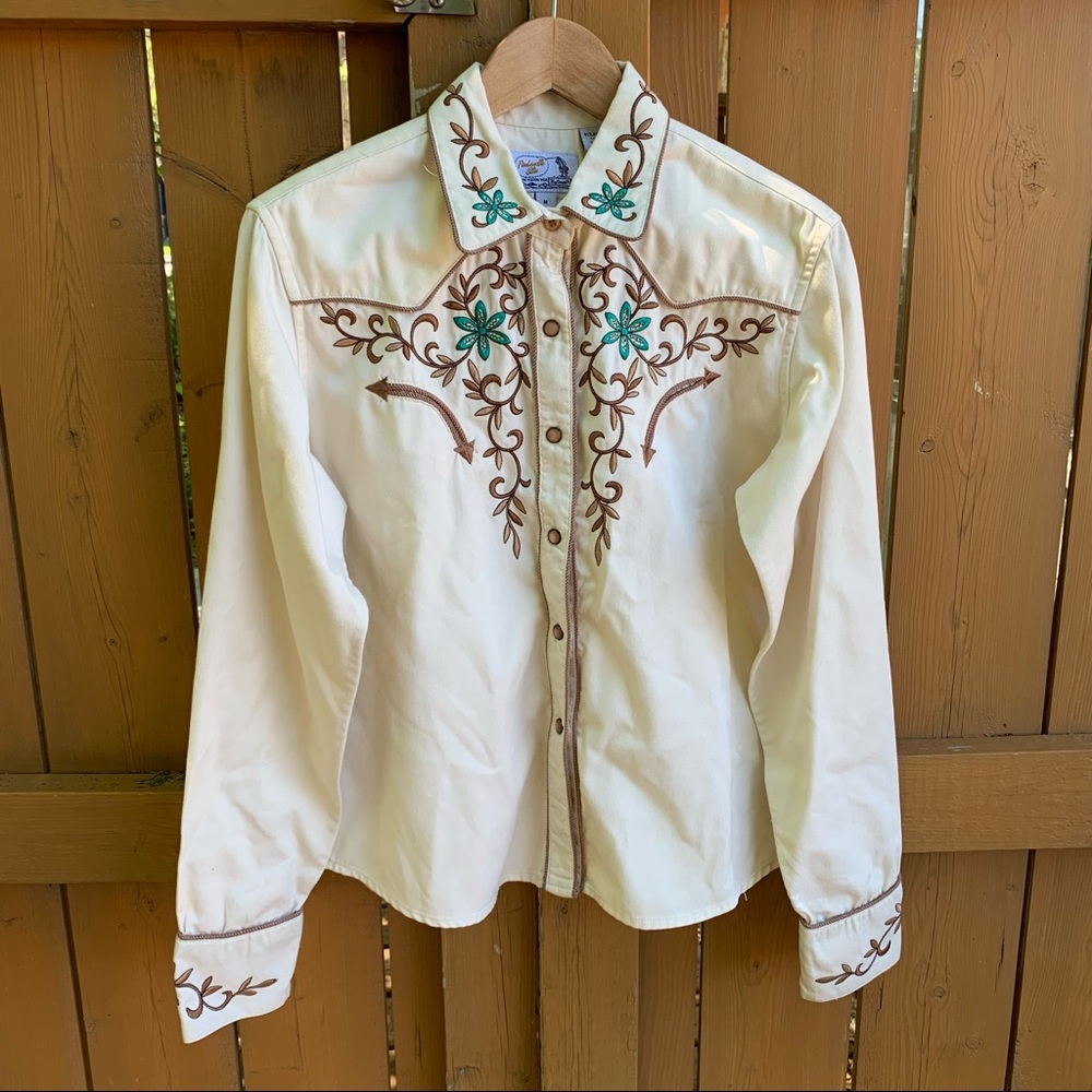 Panhandle Slim Embroidered Western Shirt
